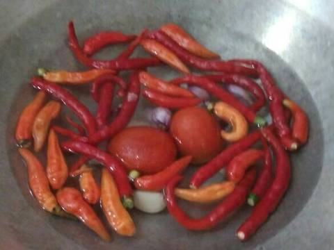 Sambel terasi teman gudeg recipe step 1 photo