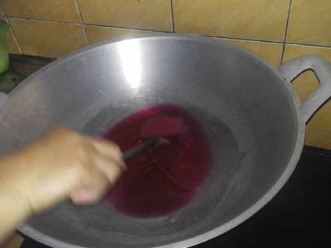 Getaz singkong strawbery (gemblong) recipe step 5 photo