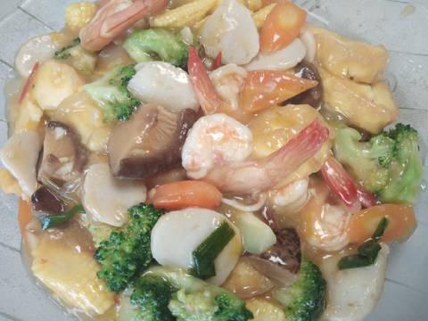 Cha cap chay sea food