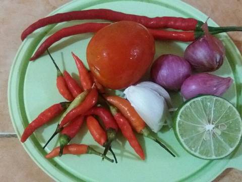 Sambal Dabu Dabu Lemong recipe step 1 photo