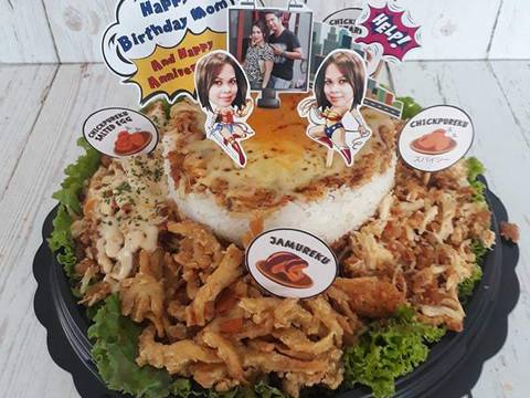 Resep Cake nasi tumpeng ala gepureku oleh Sie Ichall 