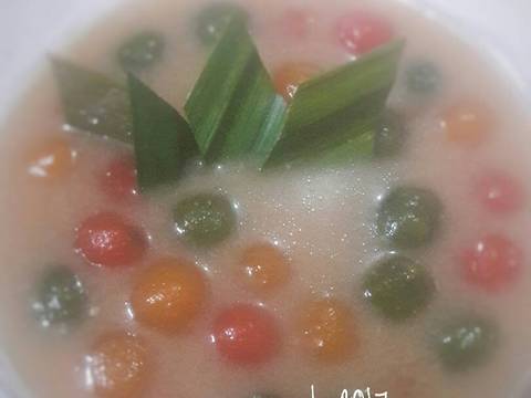 Kolak candil rainbow ubi cilembu recipe step 7 photo