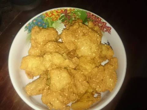 Fried chicken mini tepung tiwul recipe step 5 photo
