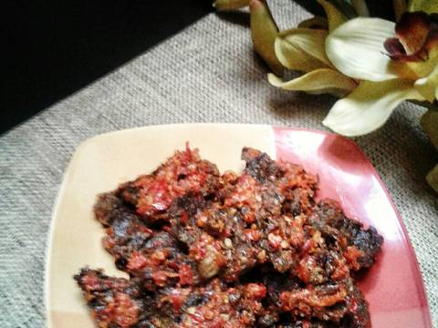 Balado daging sapi