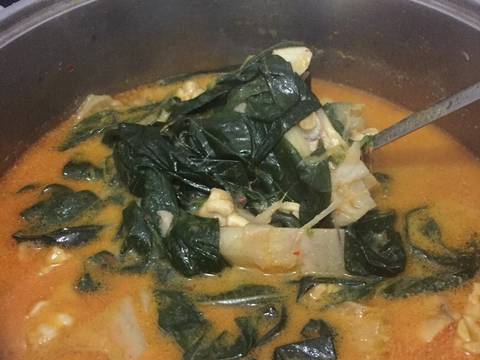 Gulai nangka daun singkong recipe step 3 photo