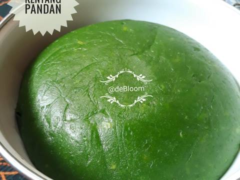 537. Pasta Kentang Pandan (isian roti manis & pao) #SeninSemangat recipe step 10 photo