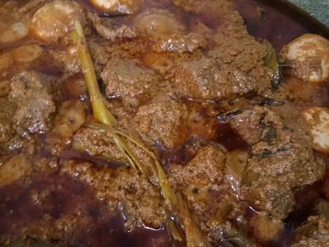 Rendang Daging / Randang Dagiang langkah memasak 4 foto