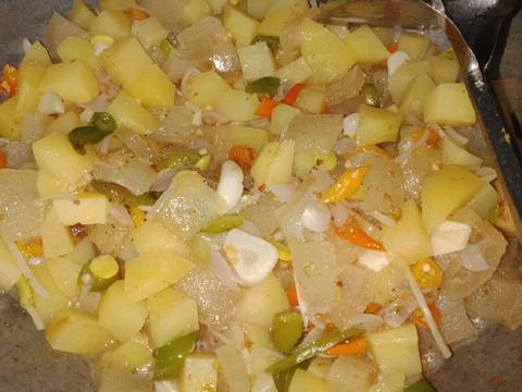 119. Sambal goreng kentang krecek recipe step 2 photo