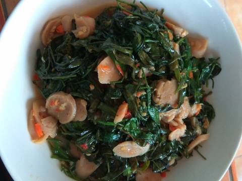 Tumis kangkung bumbu kencur #SeninSemangat