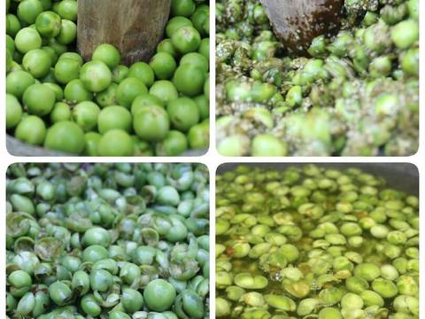 Botok Tekokak/Pokak Teri tanpa daun (leunca kw) recipe step 1 photo