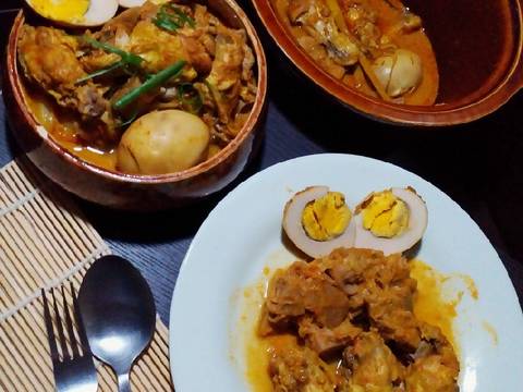 Gulai Nangka Ayam & Telur (Jackfruit with Chicken &Egg Curry) recipe step 13 photo