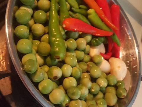 Sambal cepokak recipe step 1 photo
