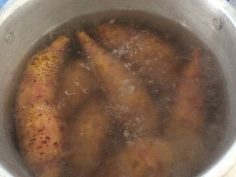 Kolak candil ubi jalar recipe step 1 photo