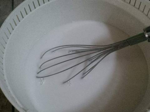 Kue talam lapis recipe step 2 photo