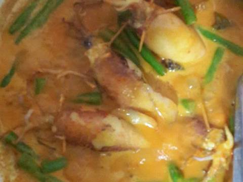 Resep Gulai  cumi isi tahu  telur  oleh anggi dianti Cookpad