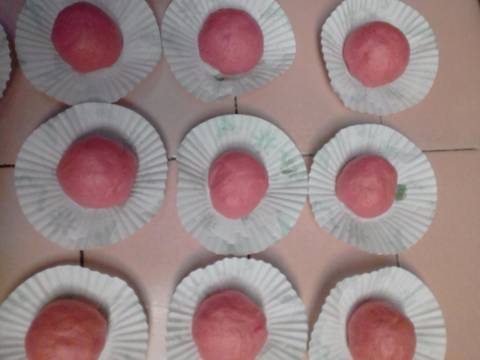 Bak pao strawberry coklat 