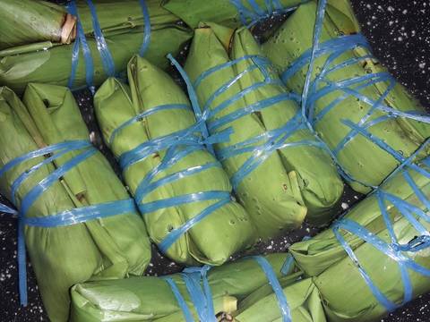 Lontong Isi Daging Sayuran recipe step 4 photo