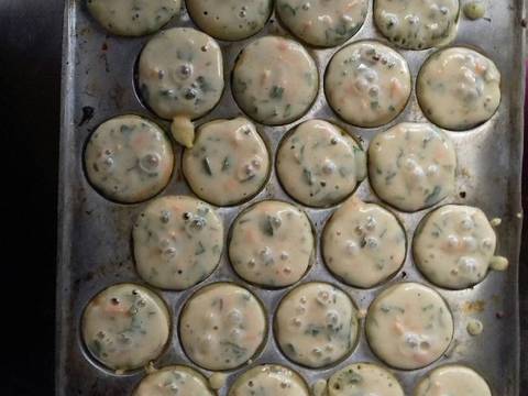 Takoyaki kenikir recipe step 3 photo