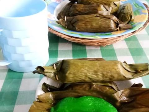 Lemet singkong pandan recipe step 5 photo