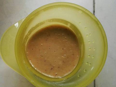  Resep  Bubur  sop Kacang Merah Daging  sapi  MPASI slow 