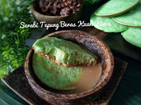 Serabi Tepung Beras Kuah Kinca recipe step 7 photo