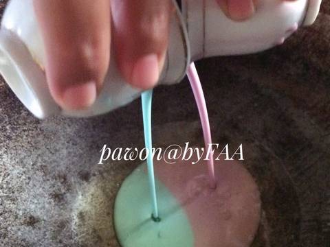 Cucur warna warni recipe step 5 photo