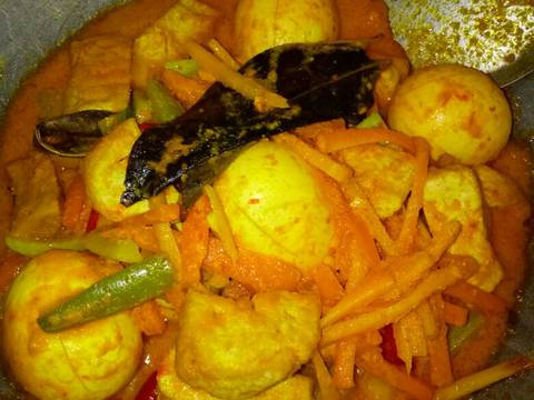 02.Telur + tahu acar kuning recipe step 6 photo