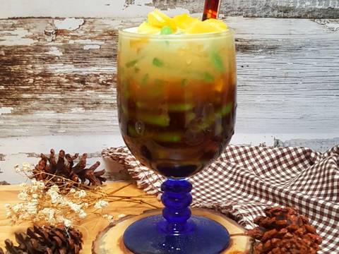 Es Cendol sirop gula merah + Nangka #kamis manis recipe step 5 photo
