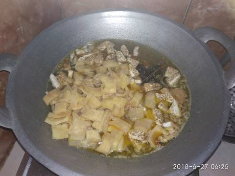 Jangan Rambak (Sayur Rambak/Krecek) recipe step 4 photo
