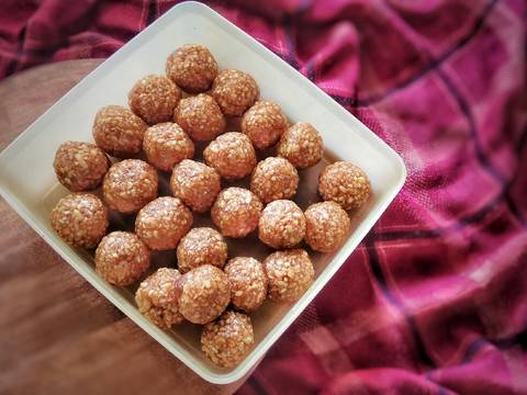 Kacang Gulali Isian Mochi recipe step 5 photo