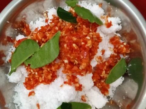 Urab Sayur Rebon recipe step 2 photo