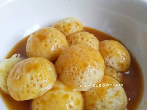 Serabi mini Medan recipe step 6 photo