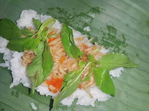 Sego gegok teri recipe step 3 photo