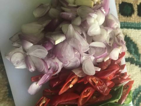 Sayur lodeh cecek/gori recipe step 1 photo