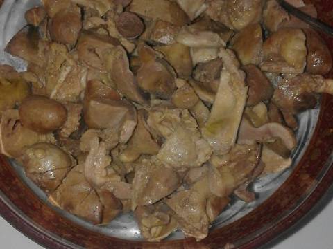 Jantung hati ayam asam manis