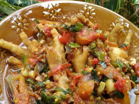 Rica ceker pedes manis recipe step 6 photo