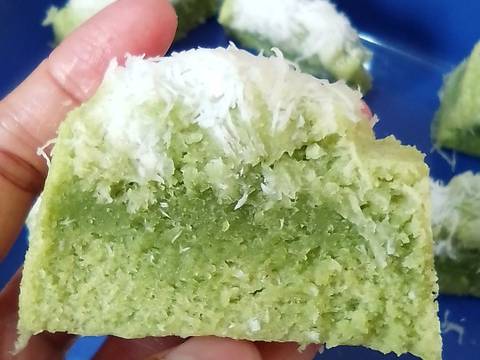 Putu Bayam (cake bayam versi putu ayu) recipe step 9 photo