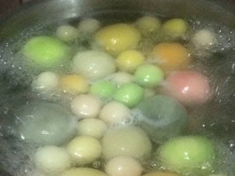 Ronde jahe rasa buah isi wijen recipe step 1 photo
