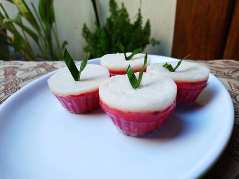 Kue Talam Buah Naga recipe step 6 photo