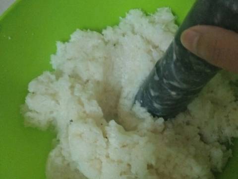 Jadah/cucur pulut recipe step 4 photo