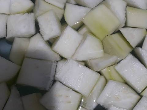 Masak Lawar Labu air recipe step 1 photo