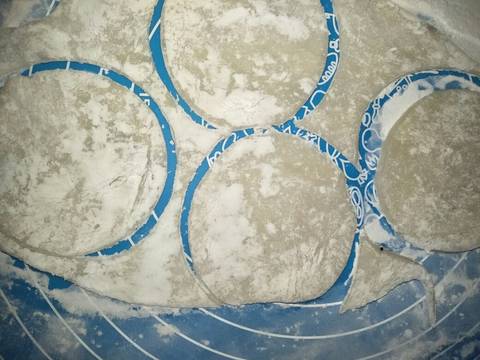 Mochi isi coklat crunchy recipe step 8 photo