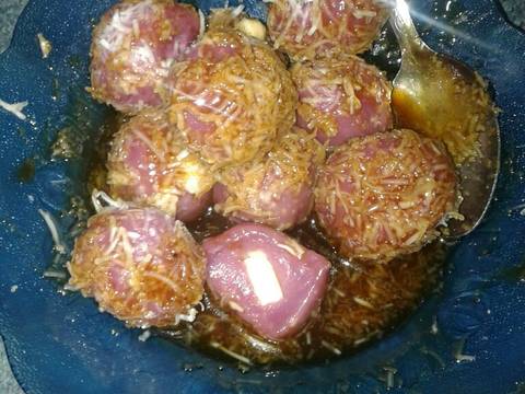 Kelepon keju saos kinca recipe step 7 photo