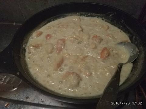 Sup roti durian recipe step 3 photo