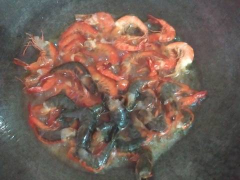 Sambal Ikan & Udang Bawang Jembak /Lokio langkah memasak 3 foto