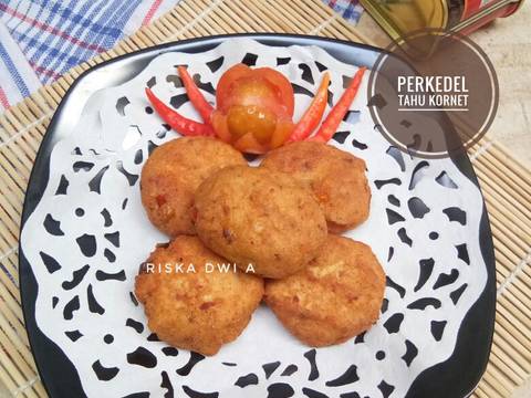Perkedel Tahu Kornet recipe step 3 photo