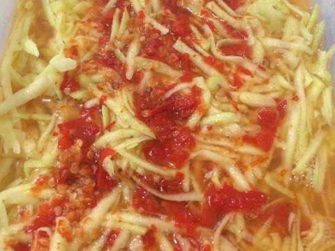 Asinan Mangga Serut recipe step 2 photo