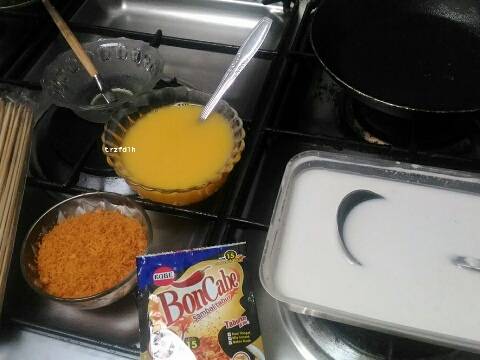 Cilung Papeda (dengan Serundeng Kelapa) recipe step 1 photo