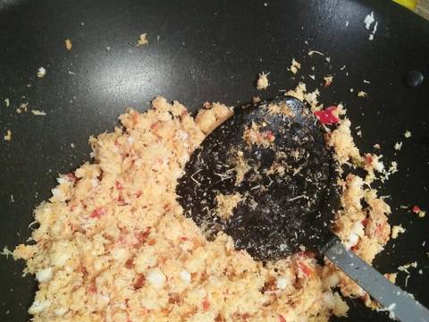 Uyah sanga /urab ebi recipe step 5 photo