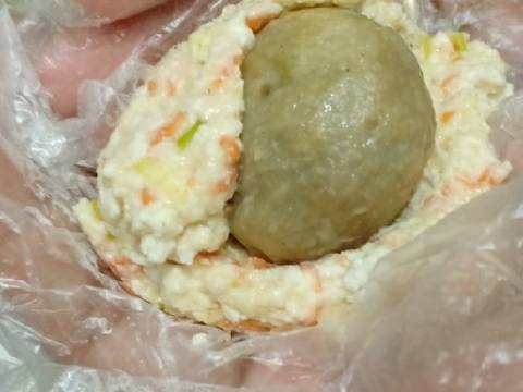 Bola- Bola Tahu Isi Bakso recipe step 3 photo